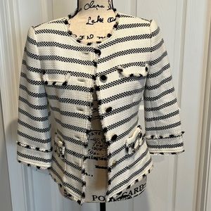 WHBM Black/White Jacket